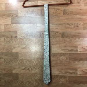 Vintage Harry Suffrin Detroit Imported Silk Gold & Black & Red Tie New